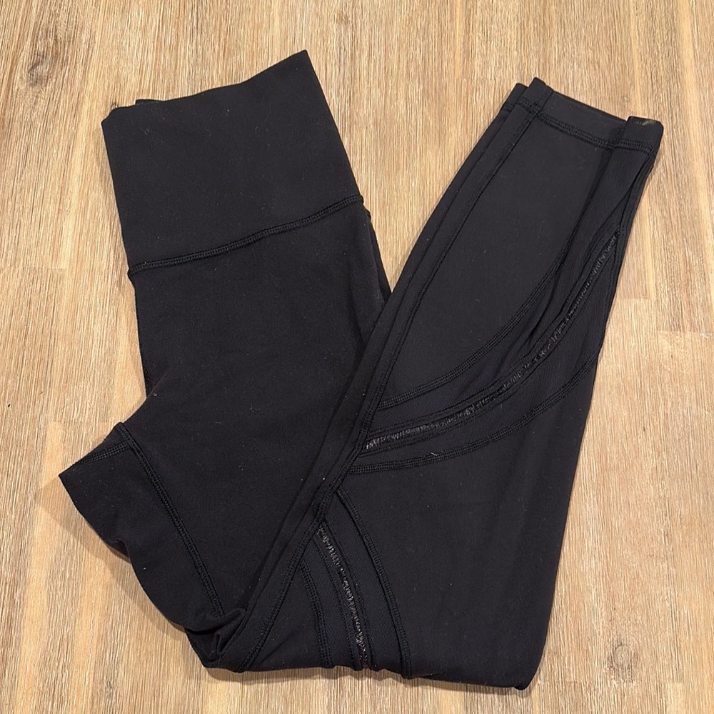 ❌SOLD❌Black Mesh lululemon Legging